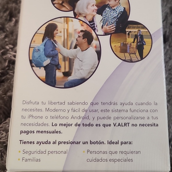 V.ALRT Wireless Personal Emergency Alert Device NIB - Picture 4 of 4